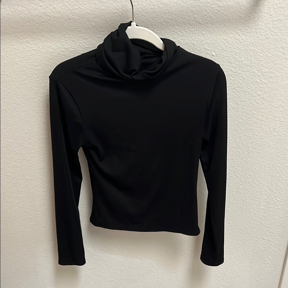 Black Long Sleeve Women's Top
